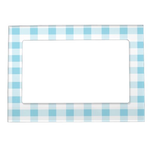 Blue Gingham Border