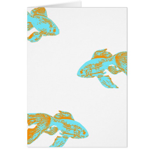 light blue goldfish cards (Front)