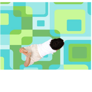 Light Blue Green Rug