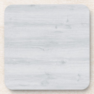 light blue green wood coaster