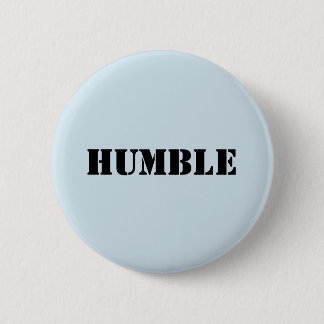 Light blue HUMBLE buttn Pinback Button