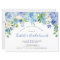 Light Blue Hydrangeas  Greenery Bridesmaids Brunch