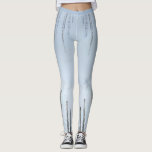 Light Blue Icicle Leggings 