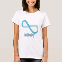 Light Blue Infinity T-Shirt