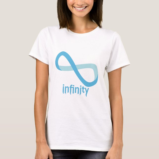 Light Blue Infinity T-Shirt (Front)