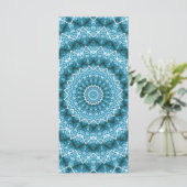 Light Blue Kaleidoscope / Mandala (Standing Front)