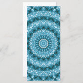 Light Blue Kaleidoscope / Mandala (Front/Back)