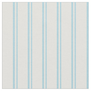 Light Blue & Light Cyan Colored Stripes Fabric