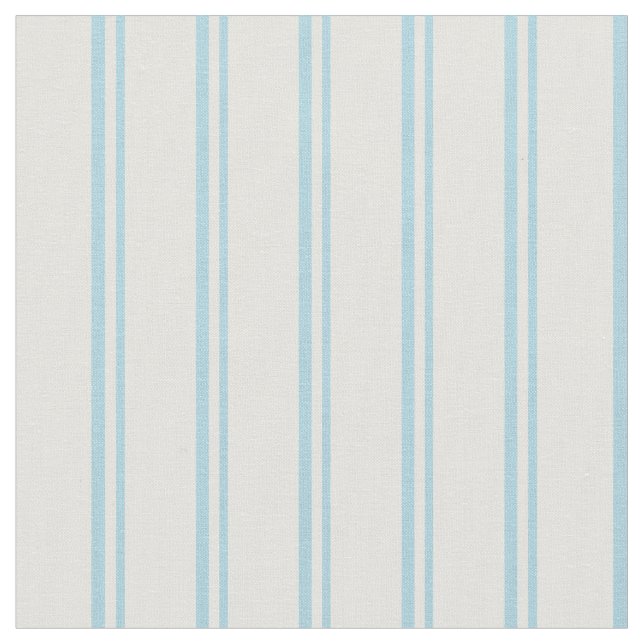 Light Blue & Light Cyan Colored Stripes Fabric (Close Up)