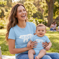 Light Blue Mama Bear Matching Family