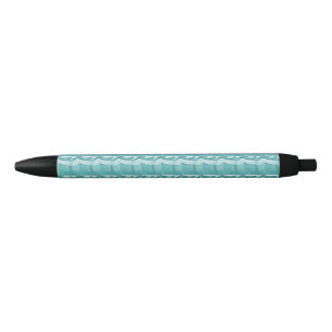 Light Blue Marble Elegant Modern Pattern Pen