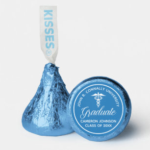 Light Blue Medical School Custom Graduation Party Hershey®'s Kisses®
