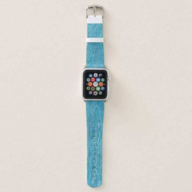 Light Blue Ocean Water Apple Watch Band Zazzle