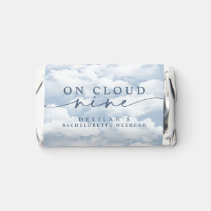 Light Blue "On Cloud Nine" Bachelorette Weekend  Hershey's Miniatures