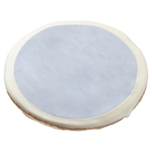 light blue pattern decorated sugar cookies