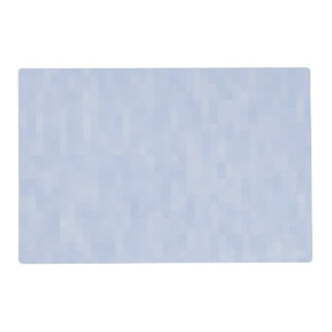 Light blue pattern - laminated placemat