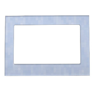 Light blue pattern - magnetic frame