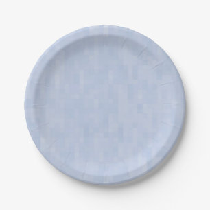 light blue pattern  - party paper plate