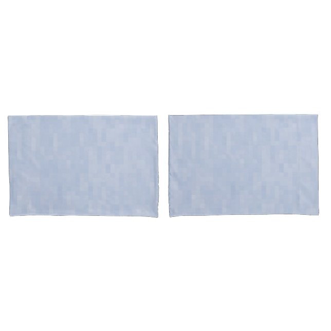 Light blue pattern - pillow case (Front-Set)