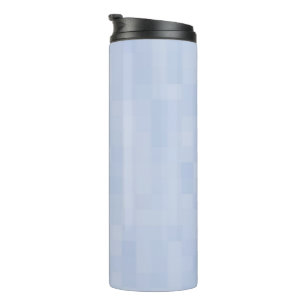 Light blue pattern - thermal tumbler