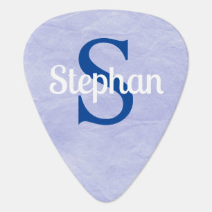 Light Blue Personalized Guitar Pick