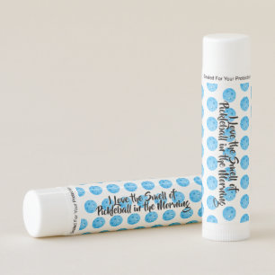 Light Blue Pickleball Balls Pickleball Party Favor Lip Balm