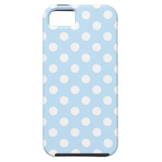 Light Blue Polka Dot iPhone SE/5/5s Case