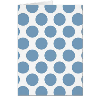 Light Blue Polkadot Cards