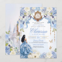 Light Blue Princess Sweet 16 Cinderella V2