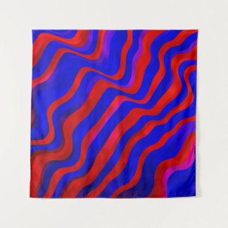 Light Blue, Red texture with wry lines. Gradient i Tapestry