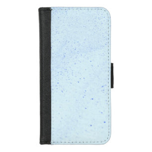 Light Blue Sand iPhone 8/7 Wallet Case