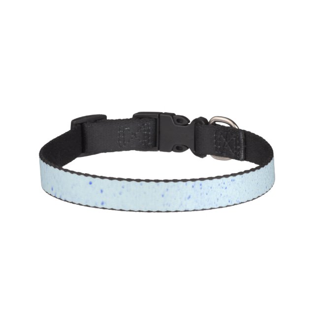 Light Blue Sand Pet Collar (Front)