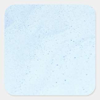 Light Blue Sand Square Sticker