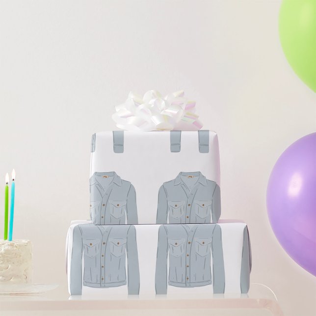 Light Blue Shirt Wrapping Paper (Creator Uploaded)