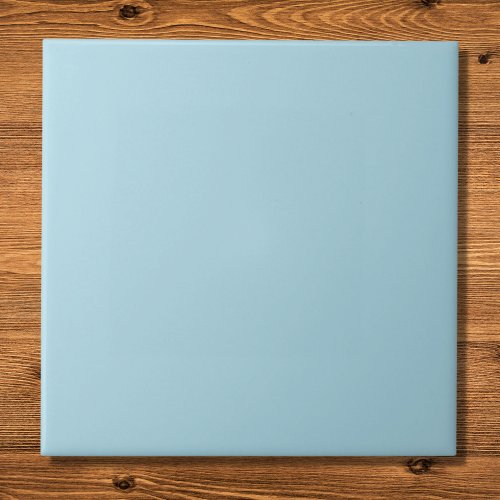 Light Blue Solid Color Ceramic Tile