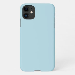 Light Blue Solid Color iPhone 11 Case