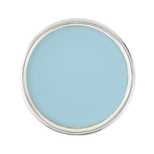 Light Blue Solid Color Lapel Pin