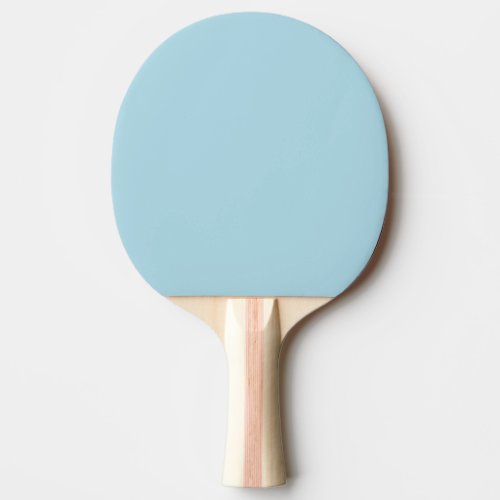 Light Blue Solid Color Ping Pong Paddle