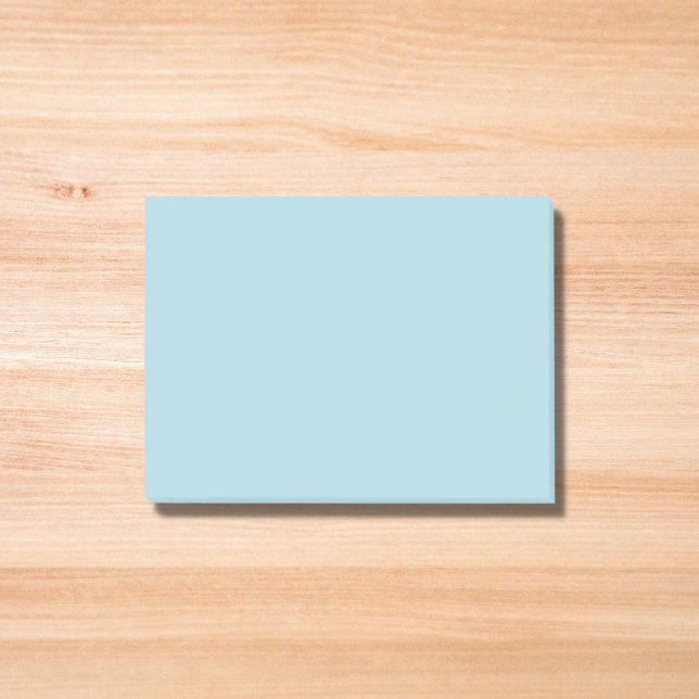 Light Blue Solid Color Post-it Notes (Creator Uploaded)