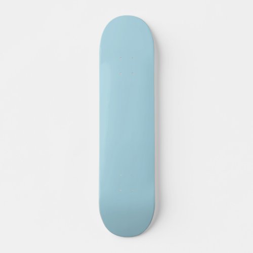Light Blue Solid Color Skateboard
