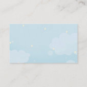 Light Blue Star Sky Book Request Card (Back)