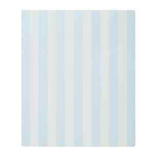 Light Blue Stripes Metal Print