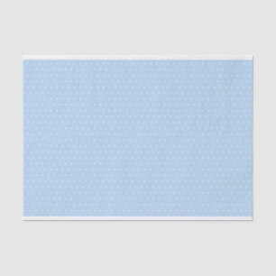 Light Blue Swiss Dot Tissue Paper