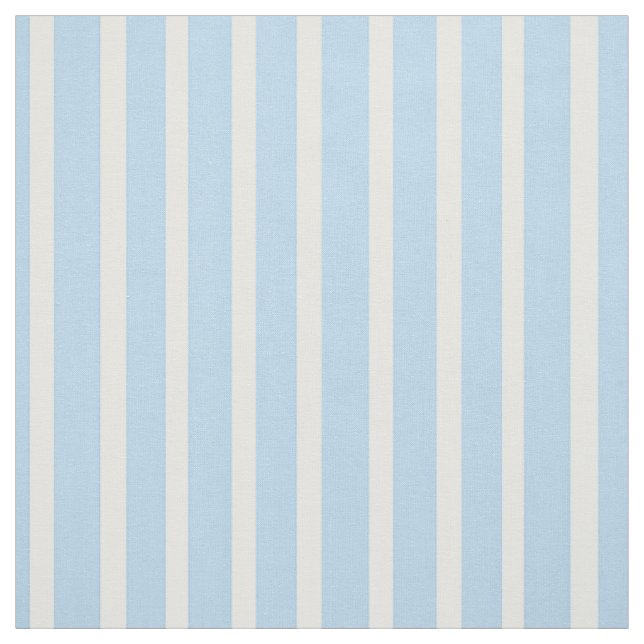 Light Blue Vertical Stripe Pattern Fabric (Swatch)