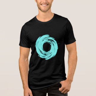 Light Blue Vortex Tri-Blend Shirt