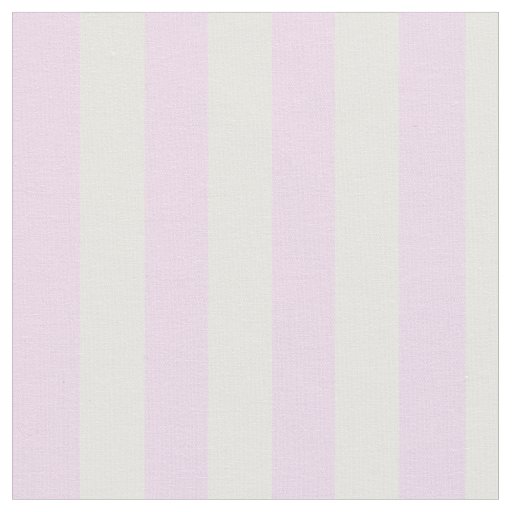 Light Blush Pink and White Vertical Stripes Fabric