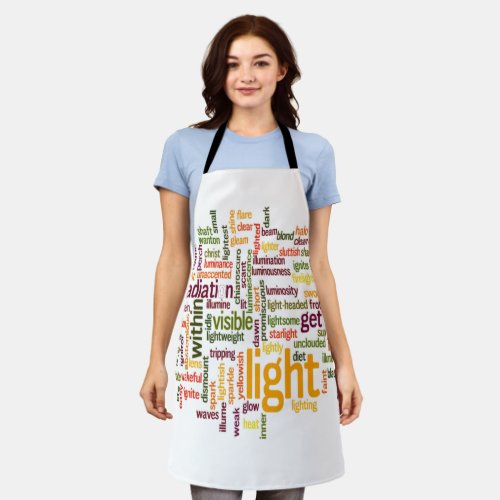 Light Brilliant Cooking  colors Apron