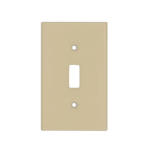 Light Brown _ Beige _ Tan Solid Color Trends Light Switch Cover