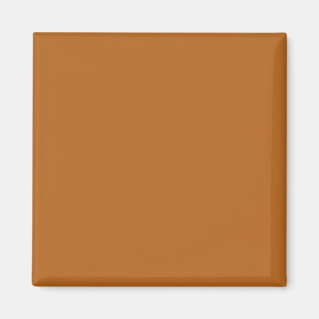 Light Brown Gift Solid Color Magnet (Front)