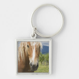 Light Brown Horse Keychain